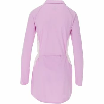 Adidas Youth Girls L/S Golf Junior Dress - Bliss Lilac 4 Adidas Youth Girls L/S Golf Junior Dress - Bliss Lilac - Image 2