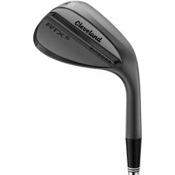 Cleveland RTX 6 ZipCore Black Satin Wedge -Putters Shop cleveland rtx 6 zipcore black satin wedge flat itempicture