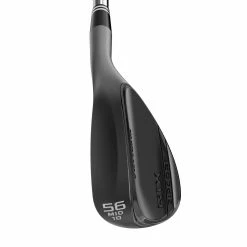 Cleveland RTX ZipCore Black Satin Wedge - Pre-Owned -Putters Shop cleveland rtx zipcore black satin wedge sole view 1