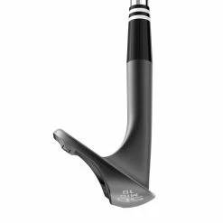 Cleveland RTX ZipCore Black Satin Wedge -Putters Shop cleveland rtx zipcore black satin wedge toe view