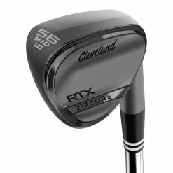 Cleveland RTX ZipCore Black Satin Wedge -Putters Shop cleveland rtx zipcore black satin wedge 20