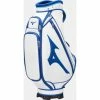 GOLF BOLSA MIZUNO TOUR STAFF MID WHITE/BLUE -Putters Shop golf bolsa mizuno tour staff mid white blue