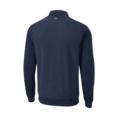 JERSEY PING CROY MID-LAYER OXFORD BLUE 4 JERSEY PING CROY MID-LAYER OXFORD BLUE - Image 2