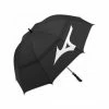 MIZUNO TOUR TWIN CANOPY UMBRELLA BLACK -Putters Shop mizuno tour twin canopy umbrella black