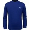 Puma Boys Cloudspun Junior Crew Sweater - Blazing Blue 2 Puma Boys Cloudspun Junior Crew Sweater - Blazing Blue -Putters Shop puma boys cloudspun sweater