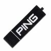 TOWELS PING TREE-FOLD 191 BLACK -Putters Shop towels ping tree fold 191 black