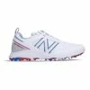 ZAPATOS DE GOLF NEW BALANCE FRESH WHITE/BLUE/RED -Putters Shop zapatos de golf new balance fresh white blue red